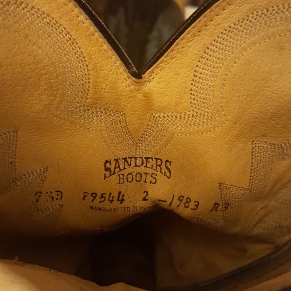 Sanders Boots Shoes Sanders Boots Genuine Leather Poshmark